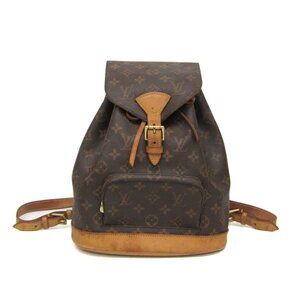 LOUIS VUITTON Brown Monogram Backpack